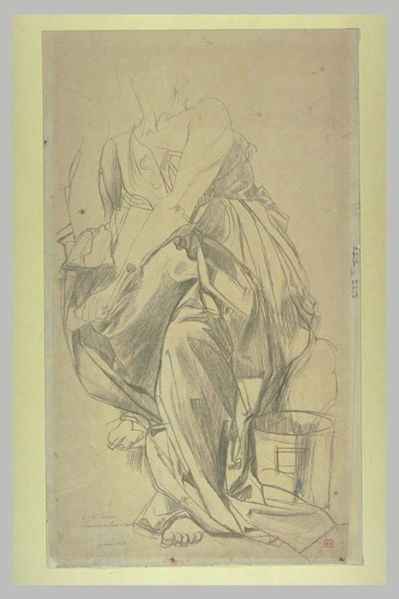 Paul Baudry - Calliope tenant le scrinium