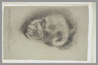 Jean-Baptiste Carpeaux - Un démon du Jugement dernier de Michel-Ange