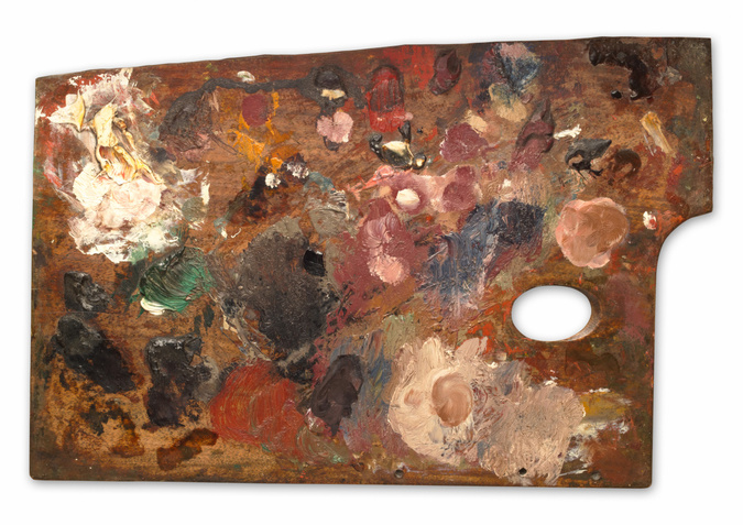 Edgar Degas - Palette d'Edgar Degas