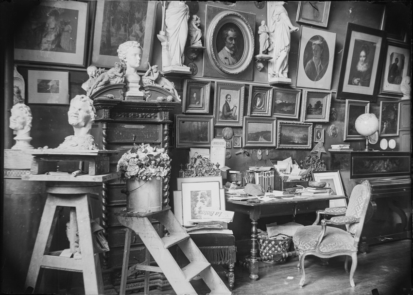 Louis Emile Décorchemont - Bureau du sculpteur Aimé Millet.
