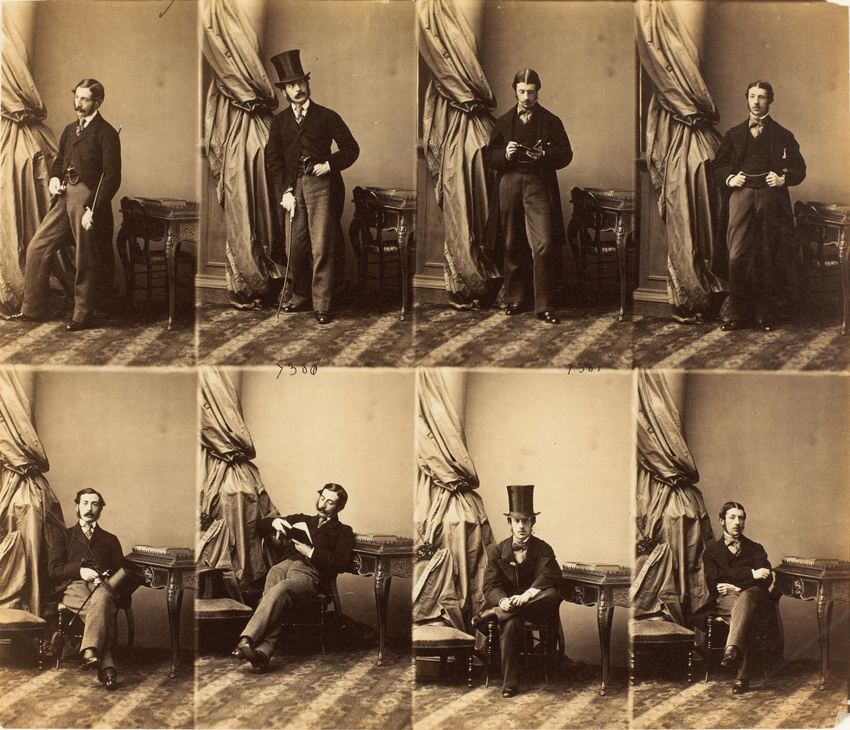 André Adolphe Eugène Disdéri - Sir Eric Robert Farquhar et Sir John Farquhar en ...
