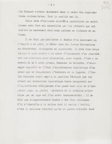 Paul Guillaume - Lettre ouverte à Monsieur le Ministre de l'Education Nationale