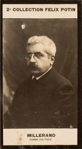 Eugène Pirou - Alexandre Millerand, homme politique