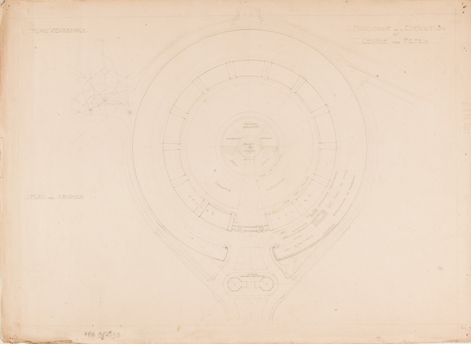 Marcel Guilleminault - Un centre des fêtes, plan