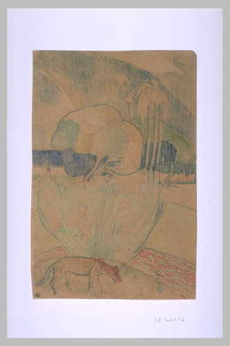 Paul Gauguin - Le manguier