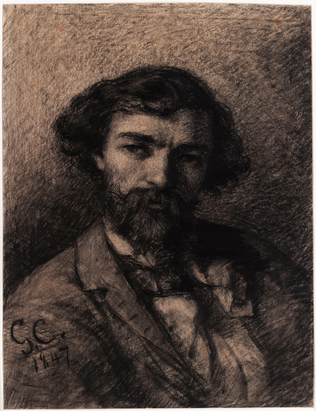 Gustave Courbet - Portrait d'Alphonse Promayet