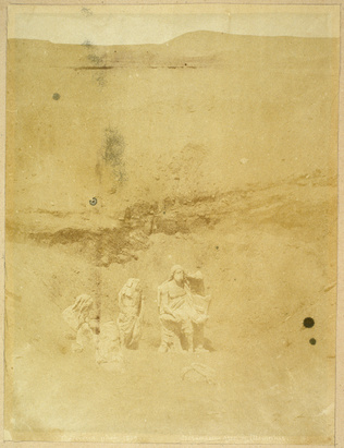 Théodule Devéria - Serapeum grec de Memphis