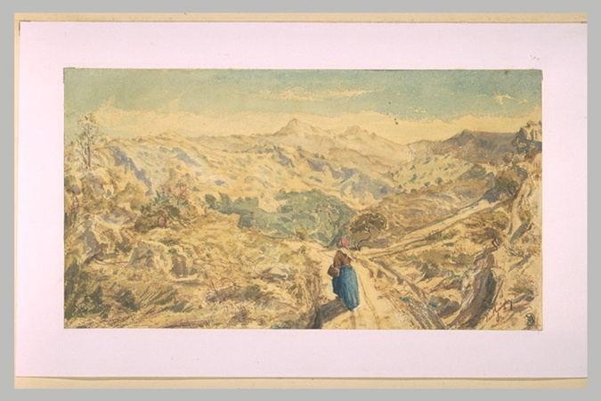 Paul Guigou - Une route dans la montagne