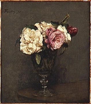 Henri Fantin-Latour - Vase de fleurs