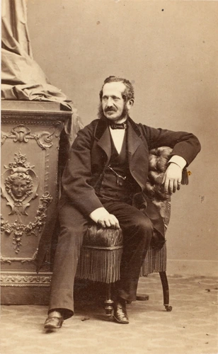 Edouard Wolff, pianiste et compositeur né à Varsovie en 1816 - André Adolphe Eugène Disdéri