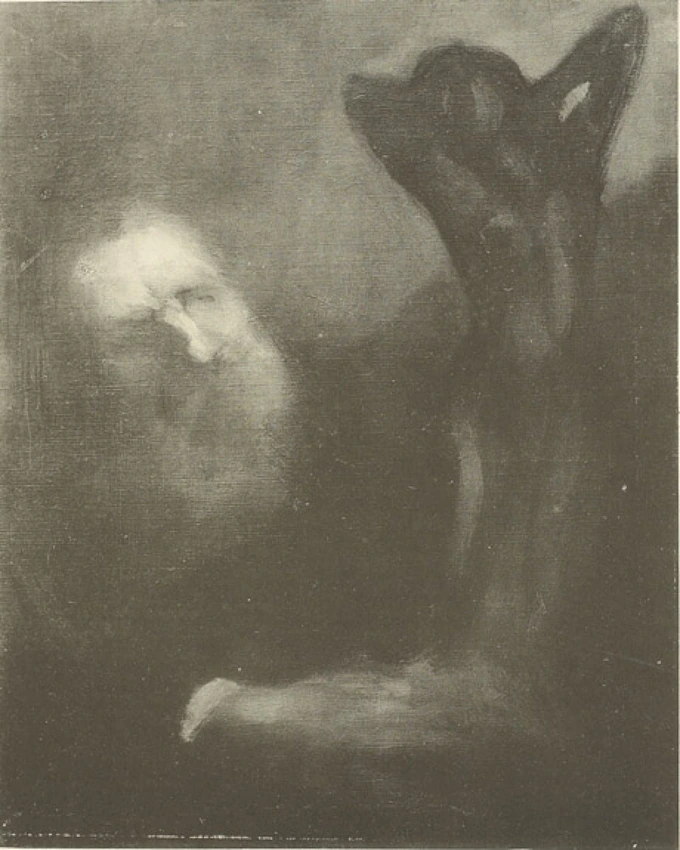 Portrait de Rodin - Eugène Carrière
