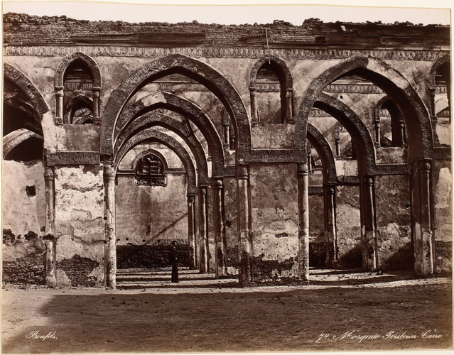 Félix Bonfils - Mosquée Touloun, Le Caire