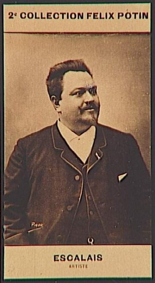 Eugène Pirou - Léonce Antoine Escalaïs, artiste