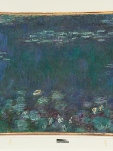 Claude Monet - Reflets verts