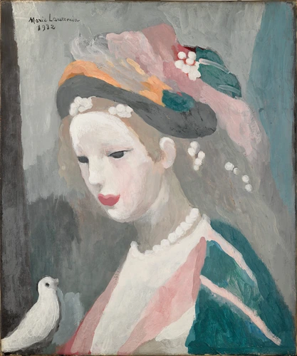 Marie Laurencin - Portrait de femme à la colombe