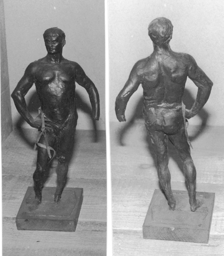Figure d'homme nu - Ernest Meissonier
