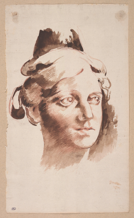 Ch Reutlinger, Femme actrice à la coiffe décorée à identifier, ca.1880