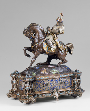 Antoine-Louis Barye - Guerrier tartare à cheval