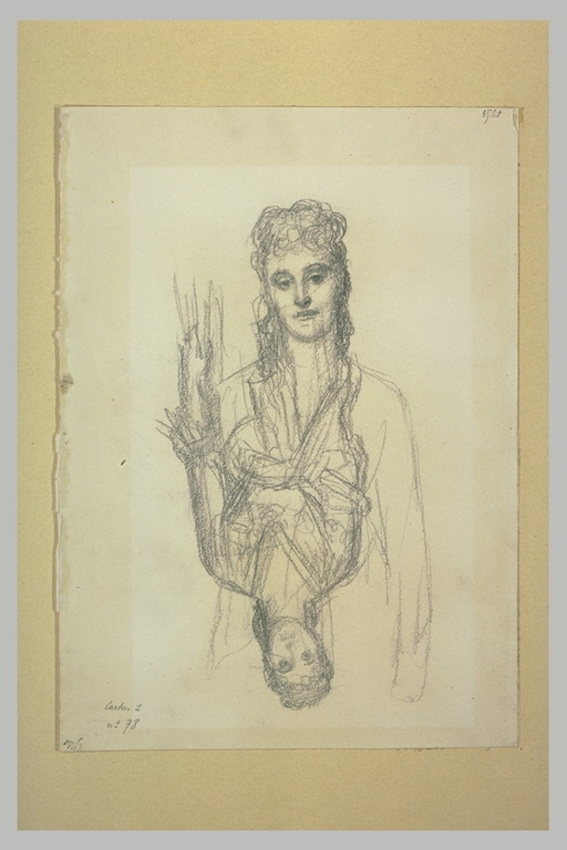 Ernest Hébert - Deux études pour le portrait de Madame Hollander