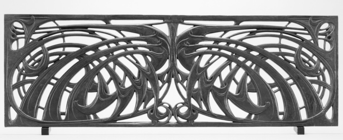 Hector Guimard - Motif de milieu pour balcon en pierre