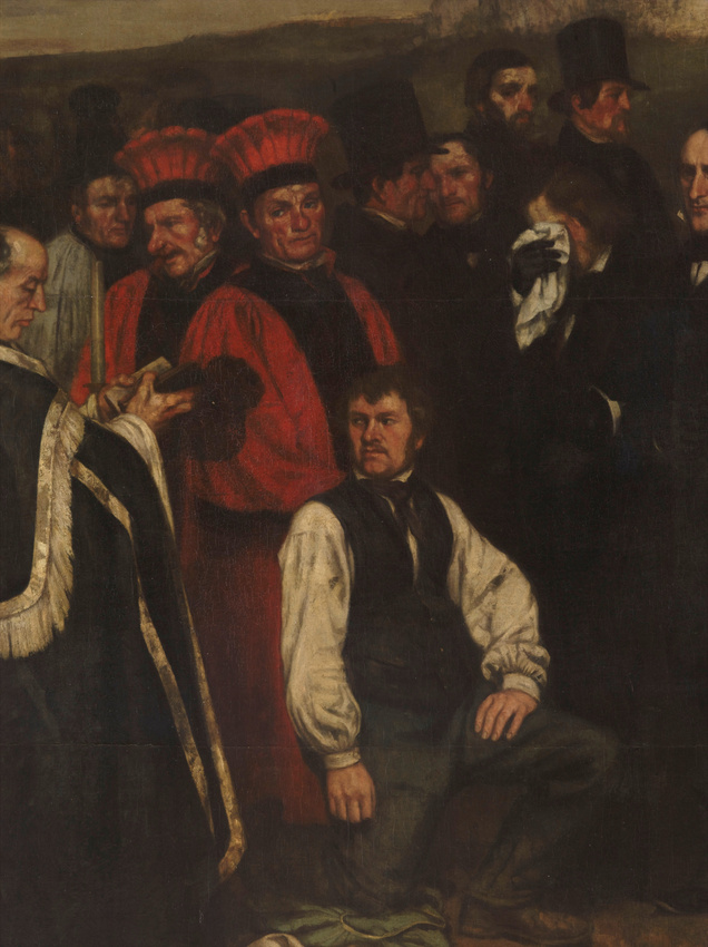 Gustave Courbet - Un enterrement à Ornans