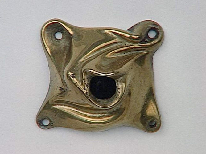 Hector Guimard - Plaque de sonnette