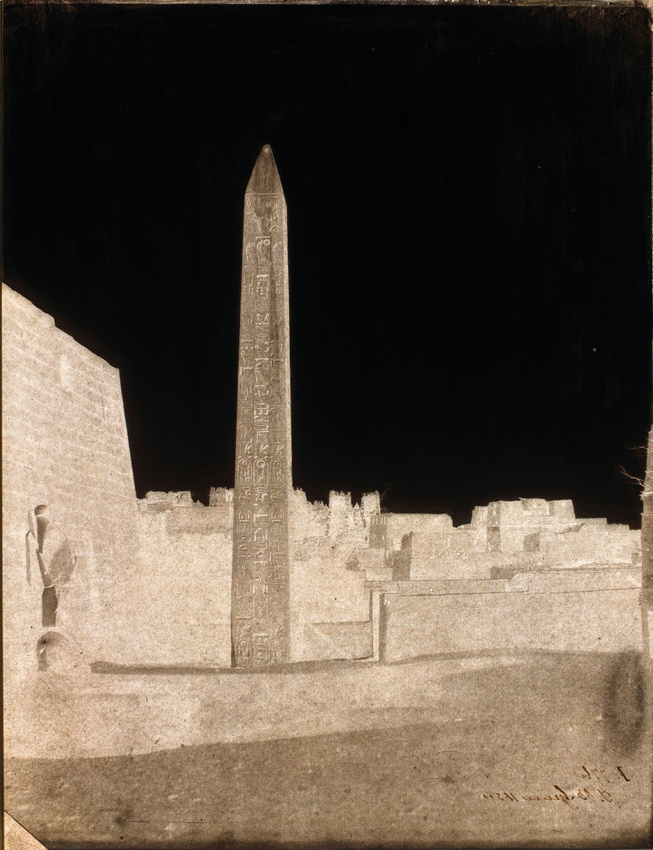 John Beasley Greene - Louqsor, obélisque, faces est et sud