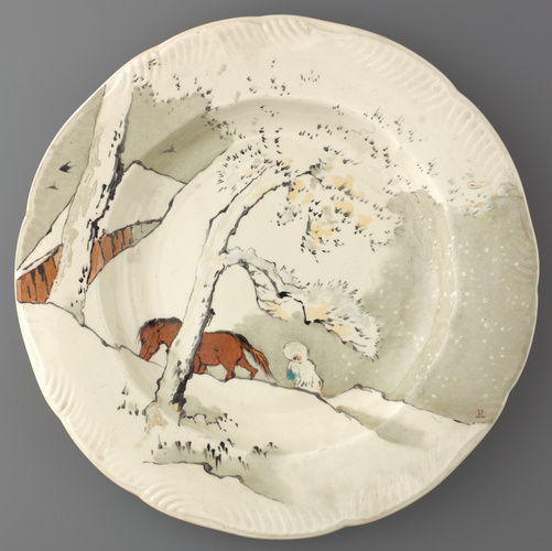 Henri Lambert - Assiette creuse, service "Lambert-Rousseau"