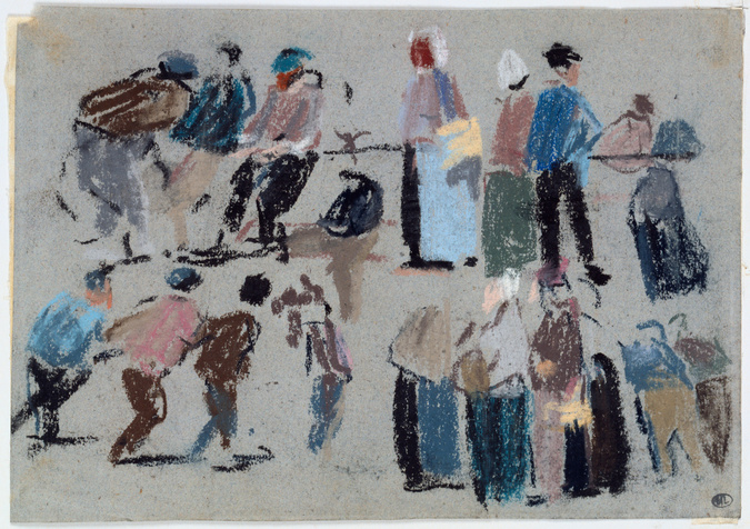 Eugene Boudin、【La Rade de Villefranche】 Eugene-BOUDIN-La-rade-de-