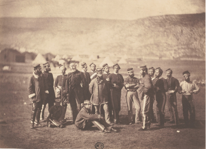 Col Doherty Col. Doherty, Officers and Men, 13th Light Dragoons - Roger Fenton ...