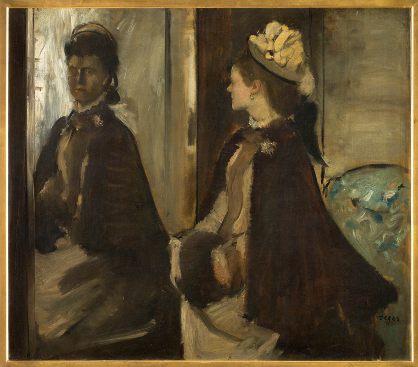 Madame Jeantaud au miroir - Edgar Degas