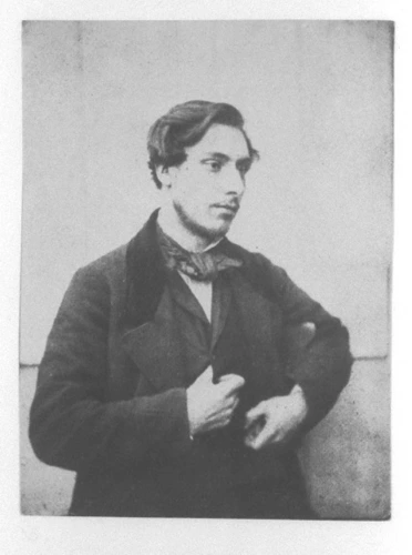 Auguste Vacquerie - Ernest Lefèvre, de profil