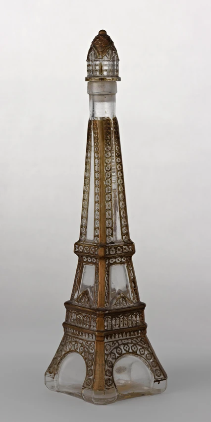 Anonyme - Bouteille en forme de tour Eiffel