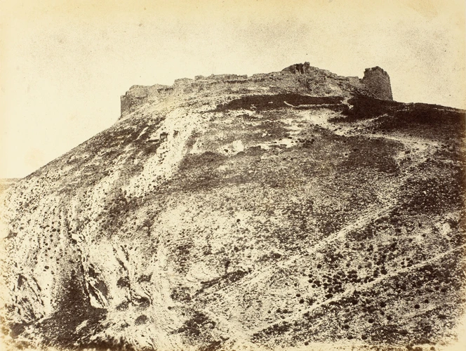 Henry Sauvaire - Chaubak, vue de la forteresse