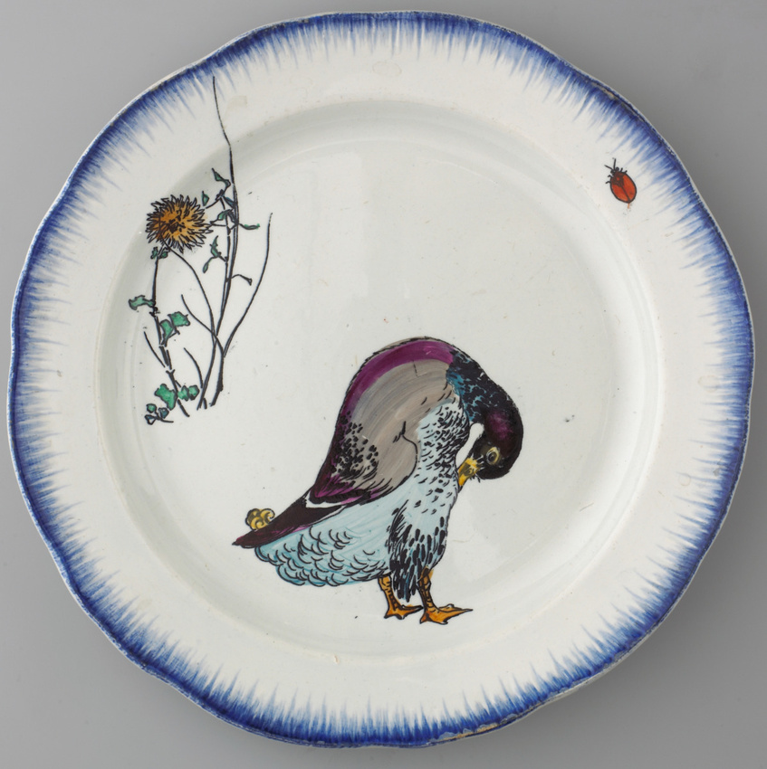 Félix Bracquemond - Assiette plate, service "Bracquemond-Rousseau"