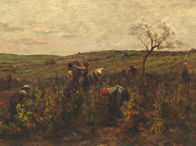 Charles-François Daubigny - Les Vendanges en Bourgogne