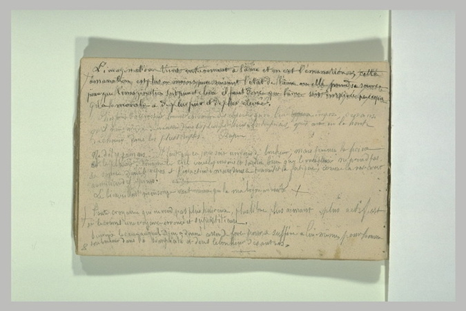Notes Manuscrites Notes manuscrites - Henri Chapu | Musée d'Orsay