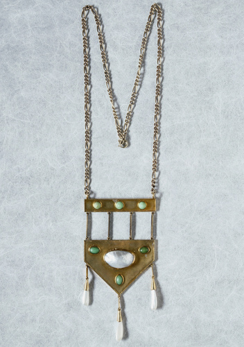 Gustave Serrurier-Bovy - Pendentif avec chaîne