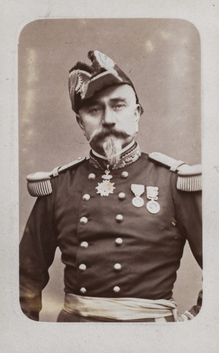 Ernest Appert - Portrait d'un militaire