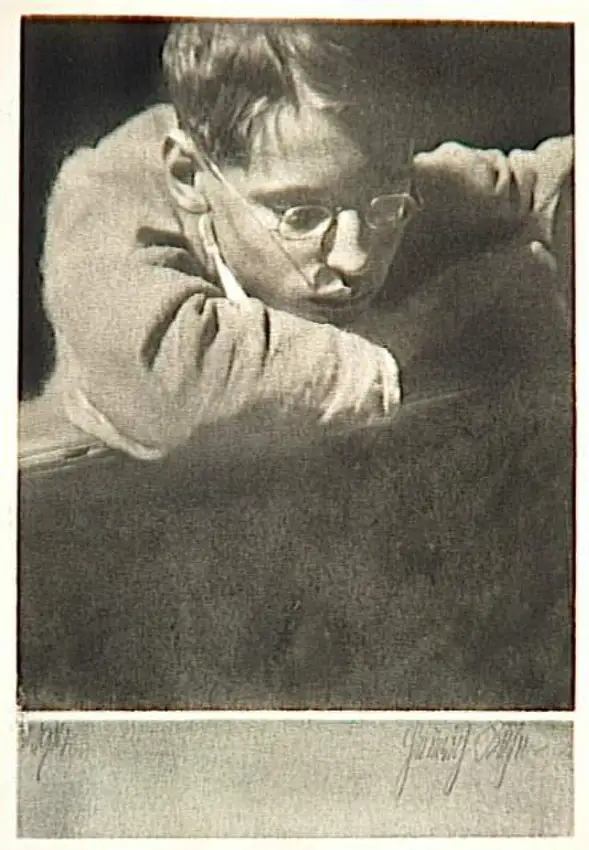 Walter Kühn, fils du photographe - Heinrich Kühn