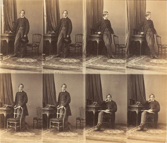 André Adolphe Eugène Disdéri - M. Mornington Wellesley fils de Lord Cowley en hu...