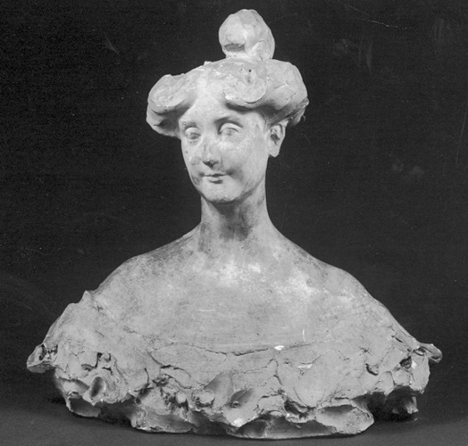 Madame François Crozier, épouse du consul général de France à Anvers, ami de Rembrandt Bugatti