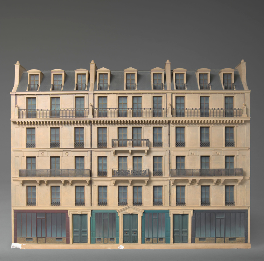 F. Rolland - Trois maisons à loyer de 3ème classe, 36, 38 et 40 boulevard Beauma...