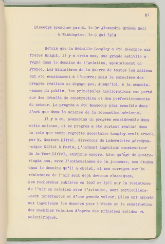Gustave Eiffel - Biographie scientifique et industrielle. Résistance de l'air