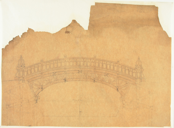 Hector Guimard - Travaux d'école. Problème d'identification