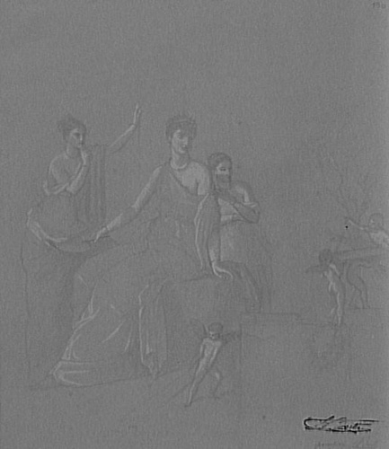 Louis Boitte - Naples, Musée National, Hercule ivre et Omphale