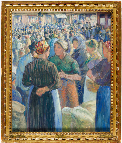 Camille Pissarro - Marché à Gisors