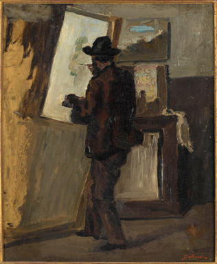 Armand Guillaumin - Portrait de Pissarro