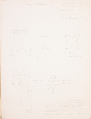 Victor Ruprich-Robert - Détail de mobilier