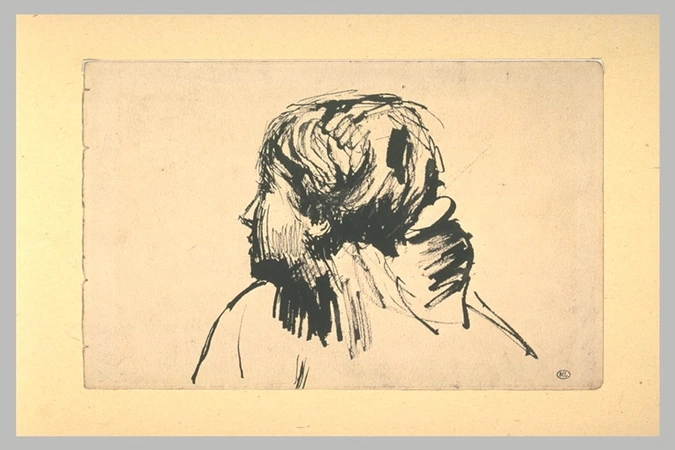 Antoine Bourdelle - Femme au chignon, tournée vers la gauche